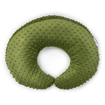 Cactus Green Minky Nursing Pillow - 0