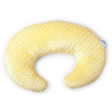 Yellow Minky Nursing Pillow - 0