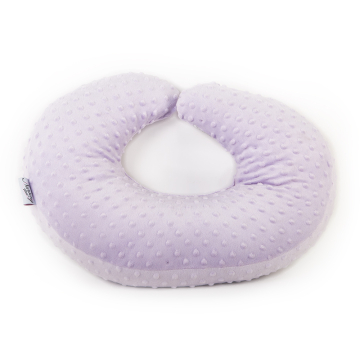 Lilac Minky Nursing Pillow - 1